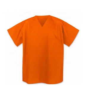 Cheap poly cotton V neck Hospital uniform suit prison workwear Cheap poly cotton V neck Hospital uniform suit prison workwear