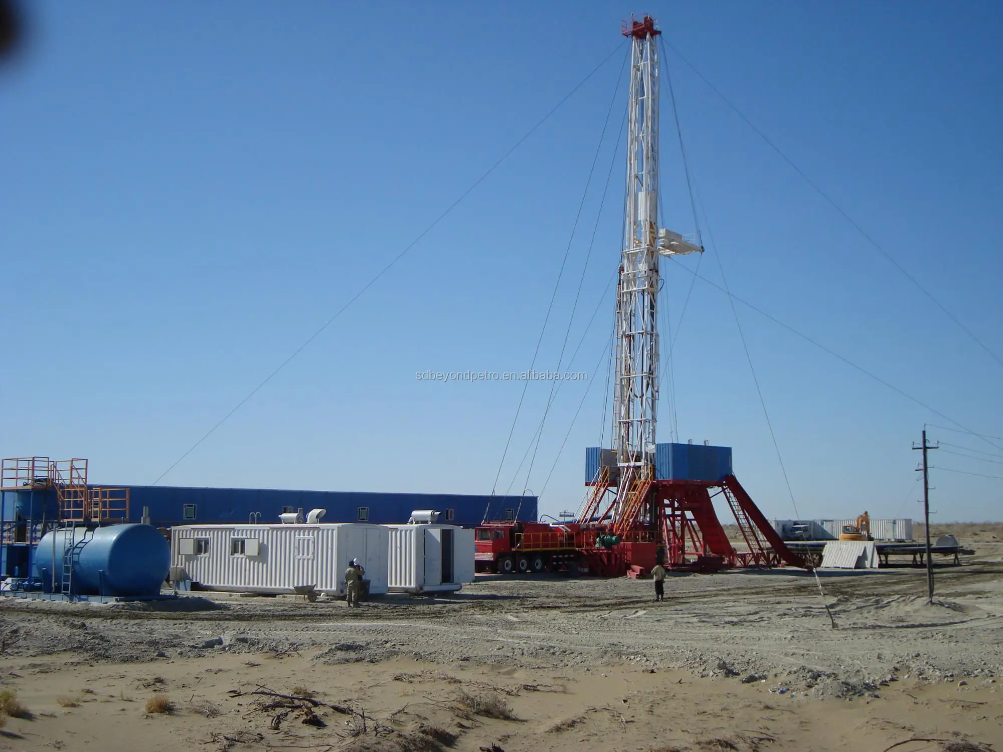 4000m 1500m Api Oil And Gas Well Truck Mounted Mobile Drilling Rig ...