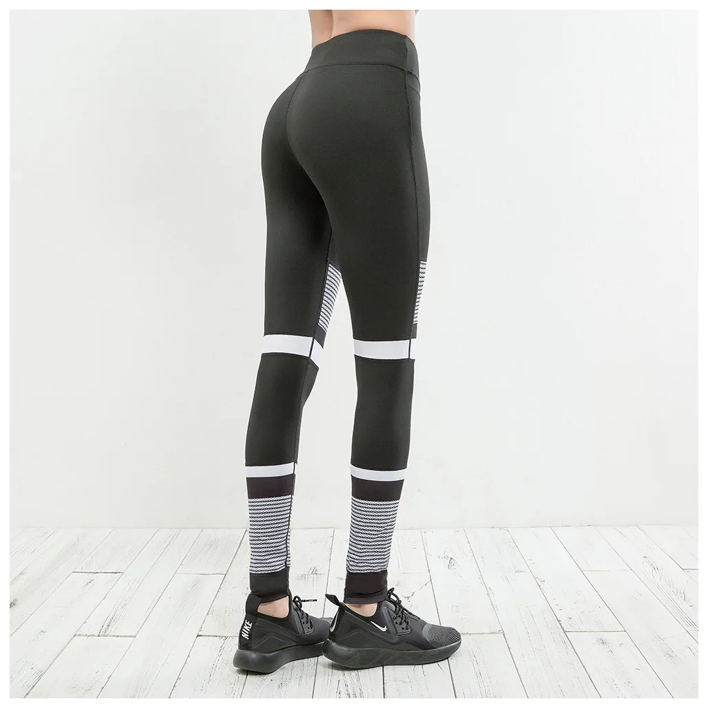 Women Yoga Gym Pants Fitness Cross High Waist Ballet Dance Tight leggings