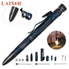 LAIX T06 stainless steel multifunction survival tactical pen car emergency self defense tool