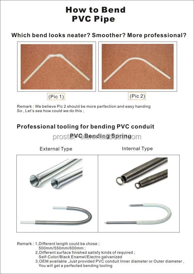 Manual Pvc Pipe Bending Spring Type Long Spring Buy Pvc Pipe Bending