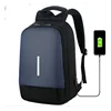 Flat notebook shoulder computer bag Custom waterproof Oxford cloth men's multi-function USB backpack