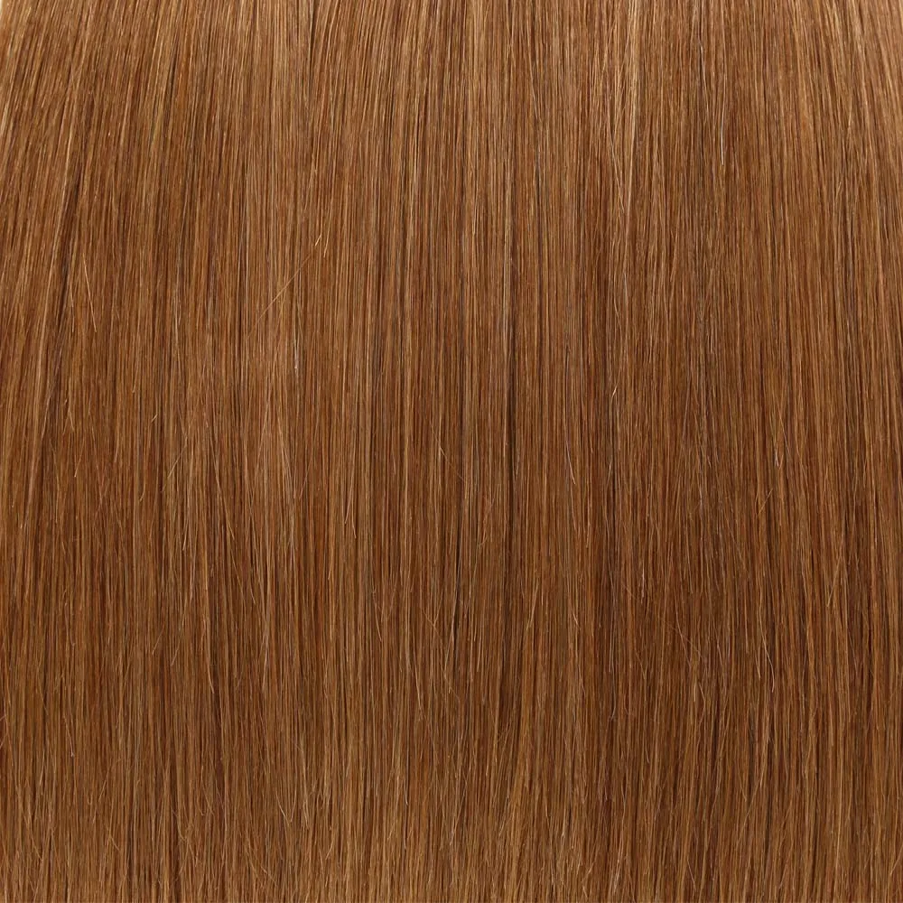 工厂价格彩色人体头发棕色束丝状直发延长女性