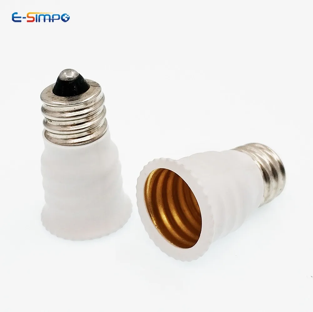 E12 To E14 Adapter Us Candelabra Base To Eu Chandelier Socket Converter