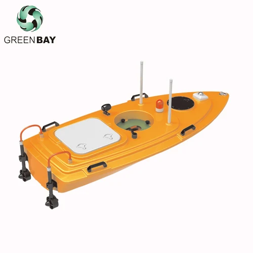 
unmanned RC hydrographic survey boat for dredging underwater topography 