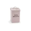 T023 Square Iron Dog/Cat Pet's Biscuits Small Bin Food Storage Metal Bin With Lid