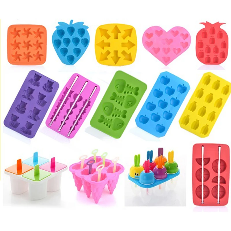 Hot Sale Easy Release Silicone Ice Cube Trays Tpr+pp Buy Ice Cube