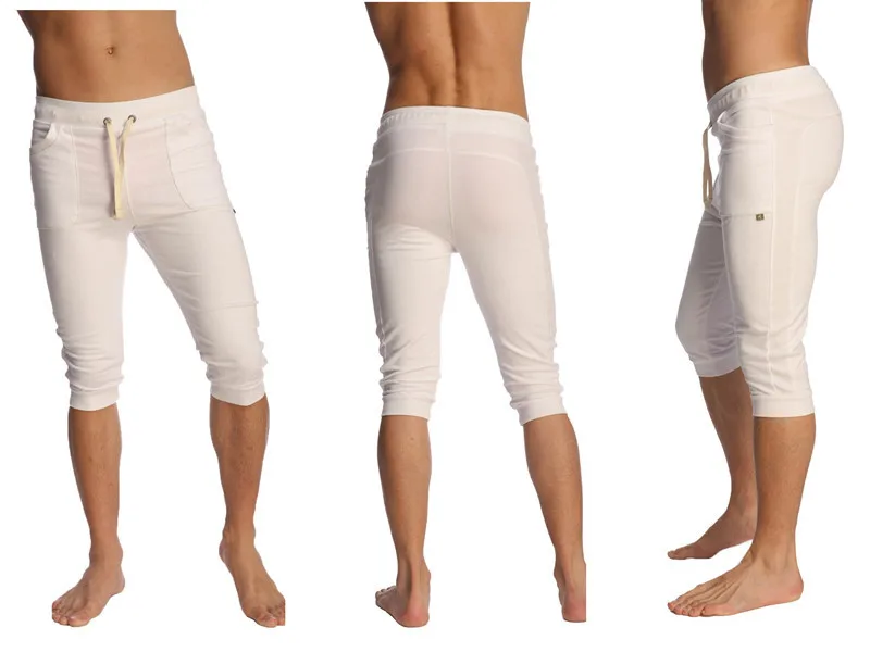 mens capri yoga pants