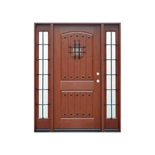 جديد تصميم تأثير قوي مقاومة البيضاوي الزجاج دخول الباب مع سعر عظيم