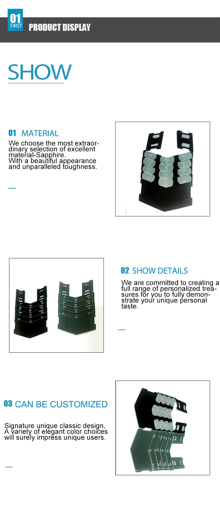 sapphire glass for vertu phone