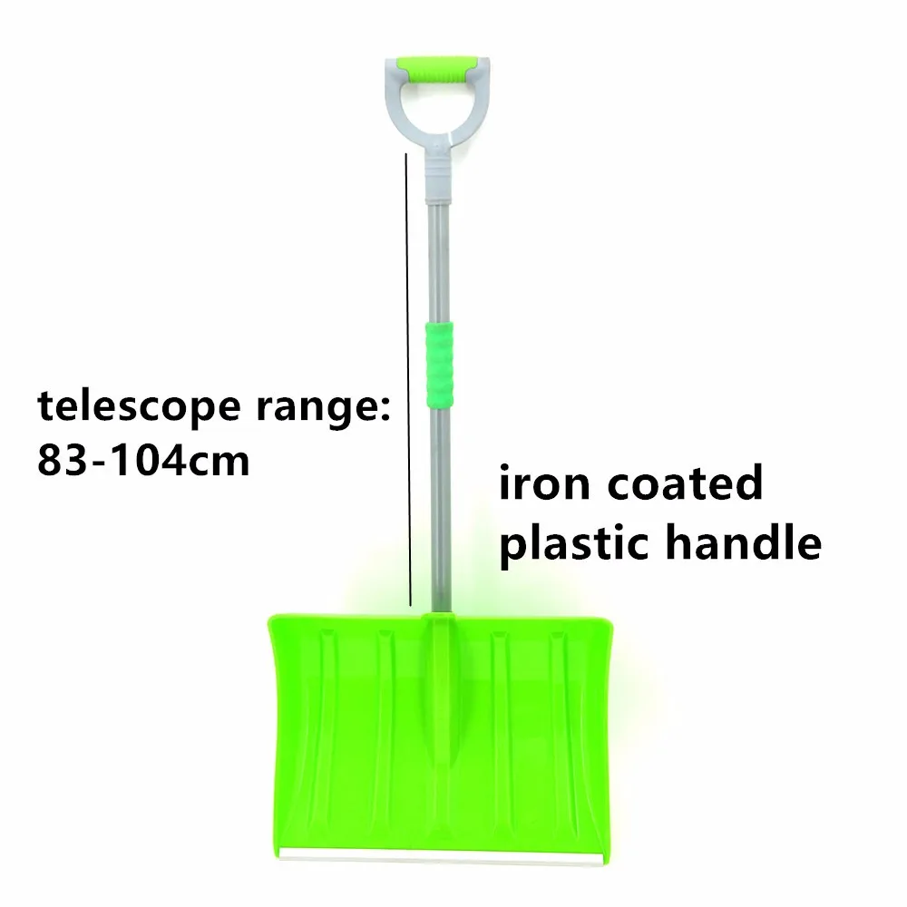 Wholesale Green Steel Handle Plastic Snow Shovel Buy Plastic Snow