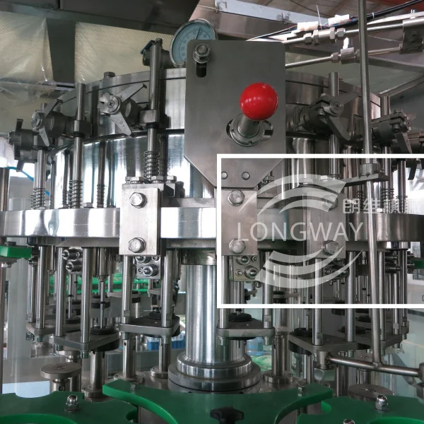 Longway star Carbonated Beverage Filling line Glass bottle or PET bottle carbonated drinks Filling machine