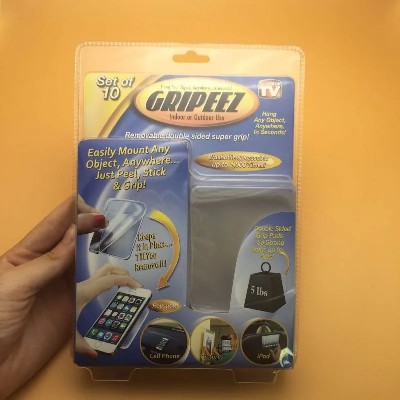 Clear Super Sticky Fixate Gel Pad To Grip Your Items Anywhere Buy