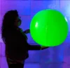 Funny Inflatable PVC Beach Ball Inflatable Led Light Throw Zygote Ball For Party