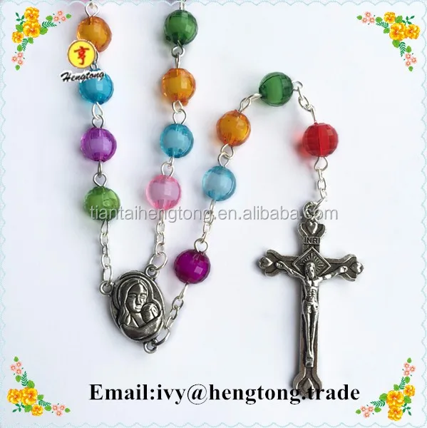 candy rosary beads