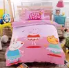 2019 New Design Peppa Cotton Cartoon Comfortable Kids Duvet Cover Bedsheet