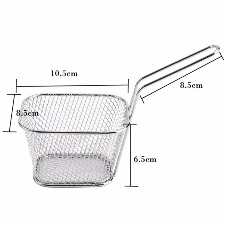 Wholesale Mini Stainless Steel Fryer Serving Food