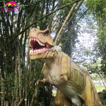 realistic dinosaur animatronic