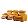 Custom Multicolor Lazy Boy Cinema Seat Sofa Luxury Home, Cinema Chairs Leather Sofa With Cup