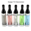 T2 Changeable Coil cartomizer has 3 replaceable parts: cartomizer tank, coil and wick, mouthpiece with o-ring seals