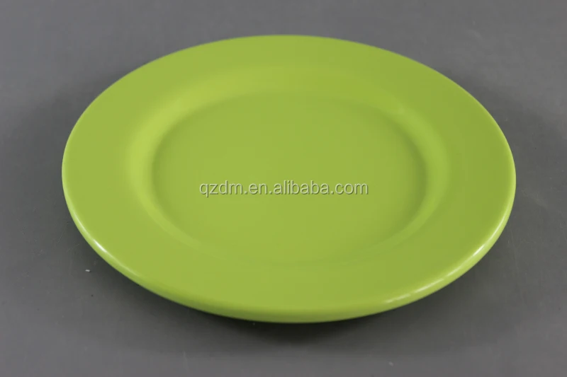 Good quality melamine Yellow plate Dinnerware Plate Foodgarde
