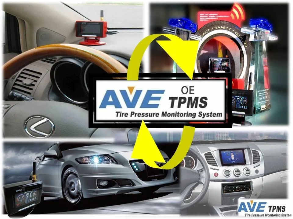 Ave Tyre Pressure Monitoring System Total Solution Color Lcd Truck/bus