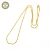 YWYS002 RDT 60cm Wish Amazon European American Jewelry DIY Accessory Stainless Steel Gold Electroplating Necklace Box Chain