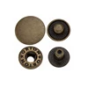 guangzhou fancy four parts shirt sew denim press garment custom metal snap button
