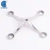 KE-2501 factory price high quality four way arms curtain glass spider system