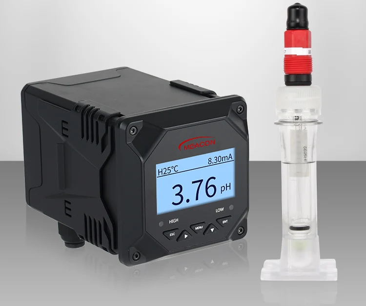 Ph Meter And Conductivity Meter Controller One High Alarm,One Low Alarm