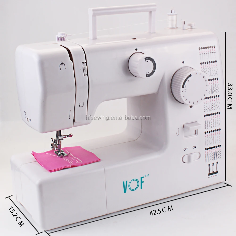 VOF FHSM-506 China Multifunction Embroidery Wig sewing machine with 12 stitches
