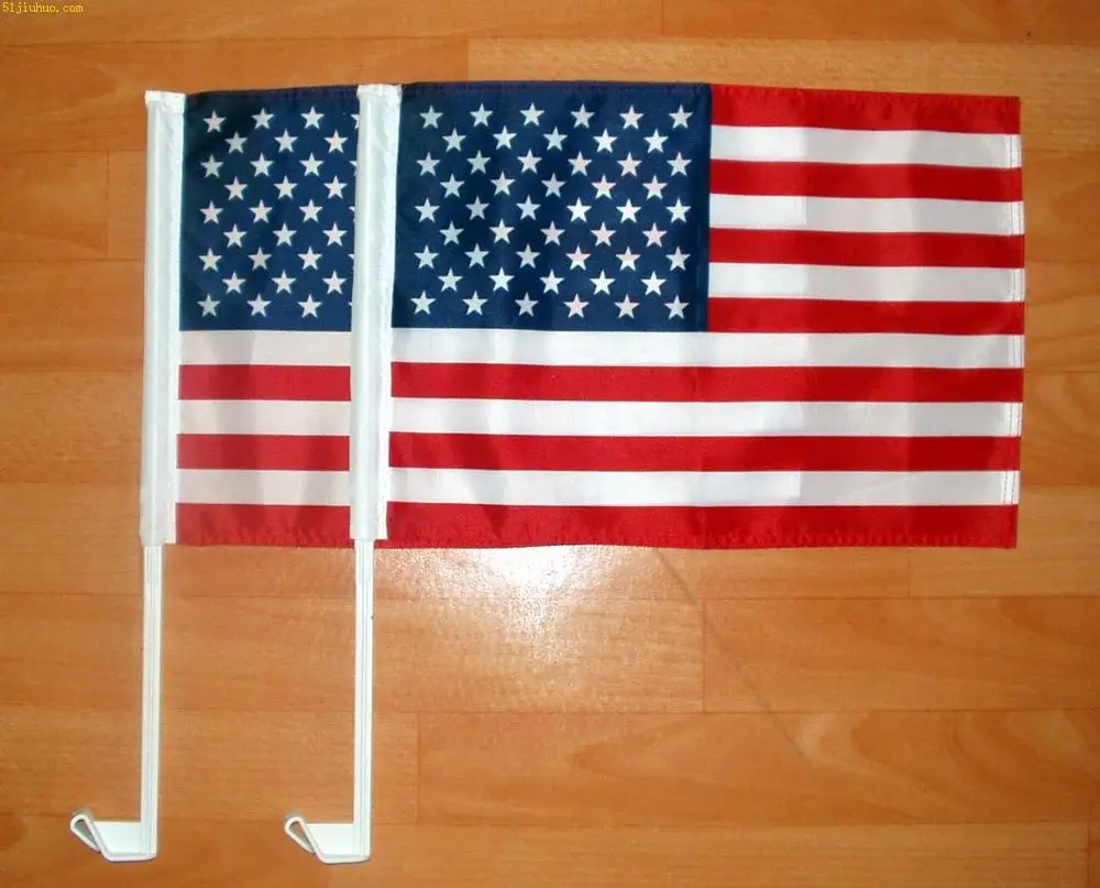 美国两面旗图片