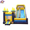 2018 Castle type inflatable bouncer jumping bounce house with slide