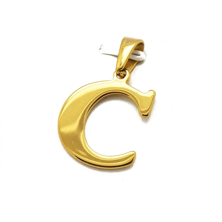 Gold C Pendant Deals, 54% OFF 