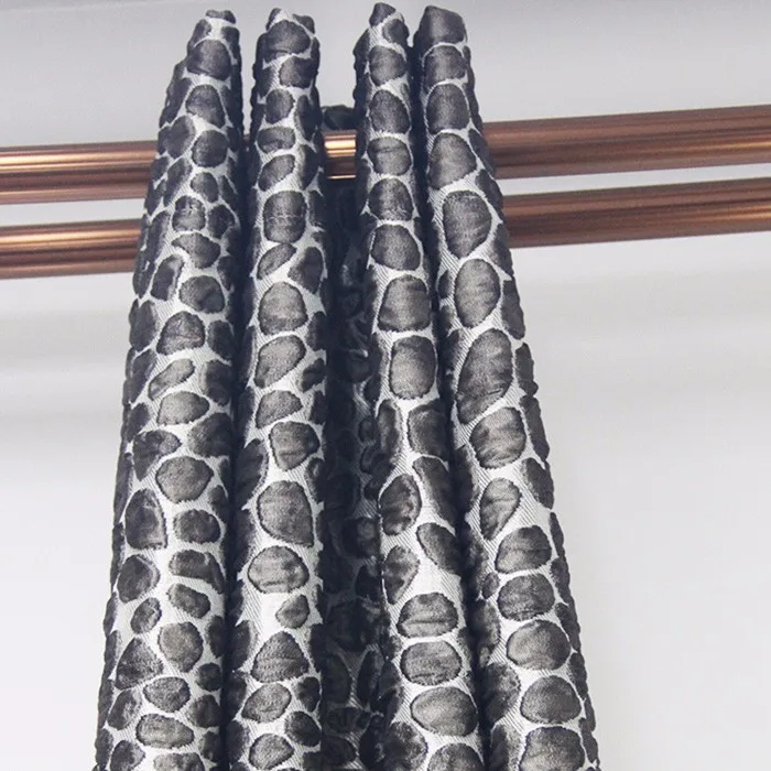 Simple Style Yarn Dyed Drapes Wholesale Curtains Fabric