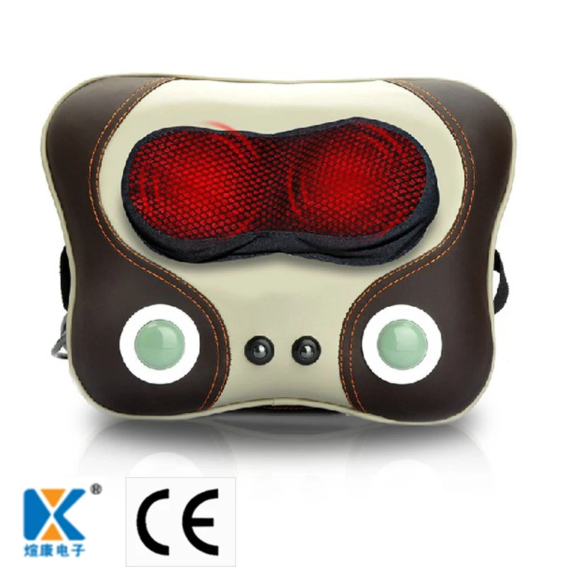 Bed Electric Massager Vibrator Thai Neck Massage Pillow Shiatsu