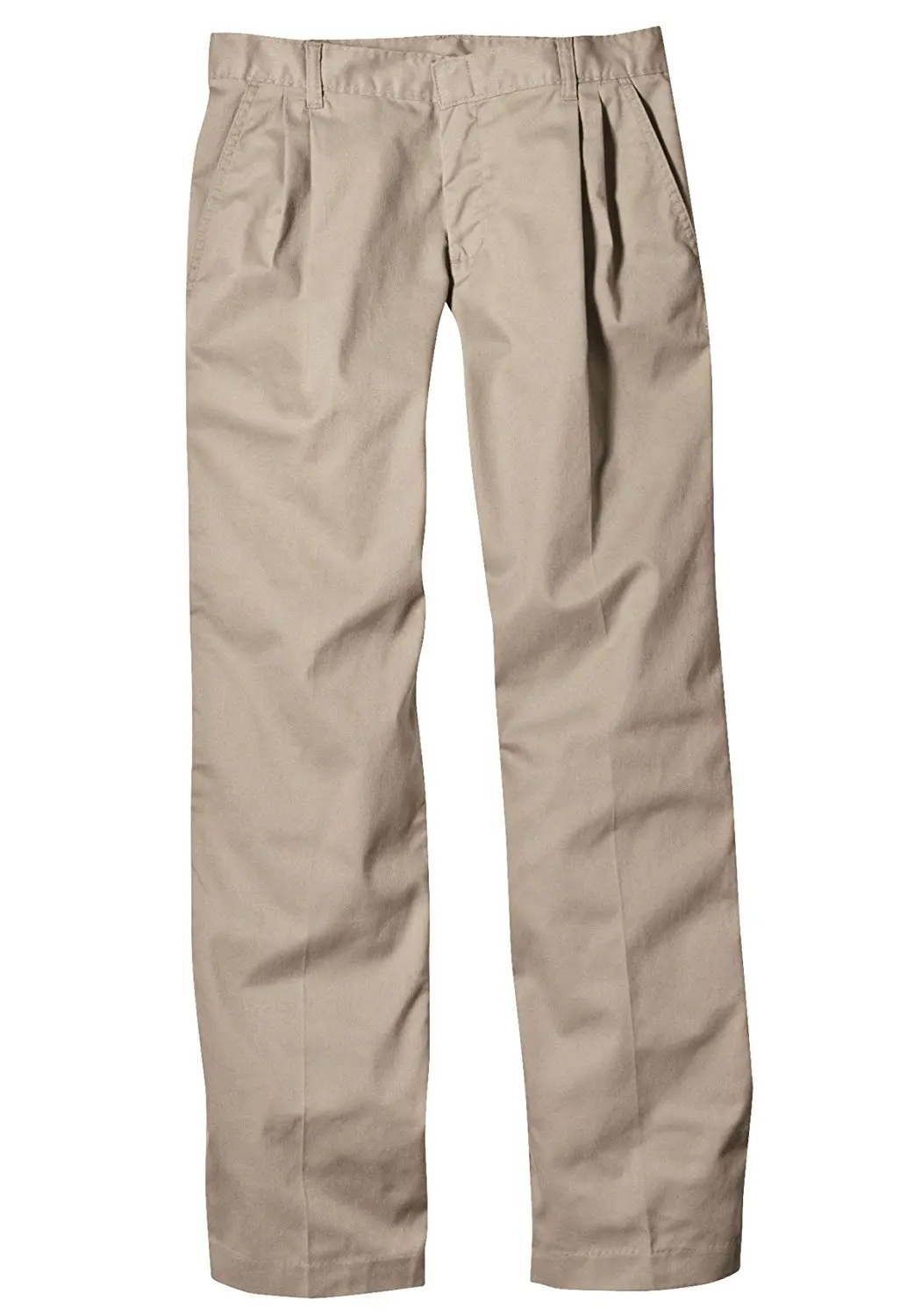 pleated front khaki pants