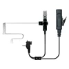 Animal 2 Way Radio Earpiece Acoustic Clear Tube Single Side Earphone for Woki Toki