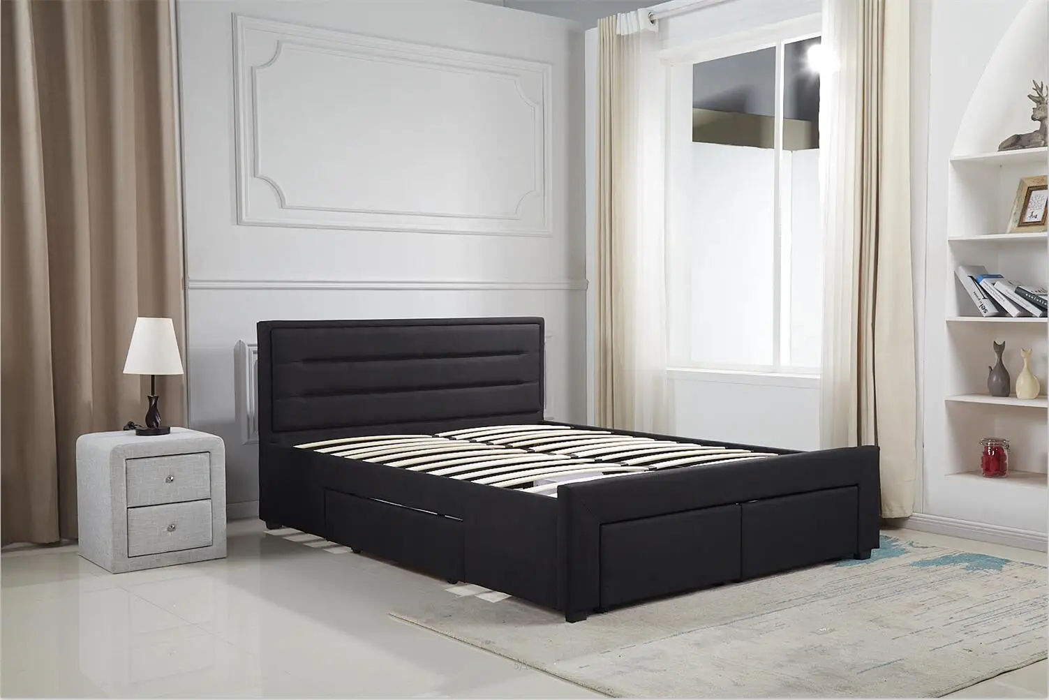 Royal PVC  leather bed