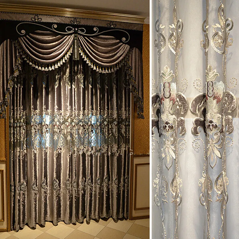Good Quality Home Decoration Wholesale Luxury Ready Made Curtains Buy