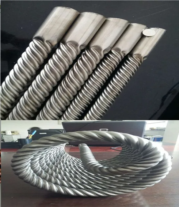 用于游泳池的钛扭曲管热交换器冷却盘管