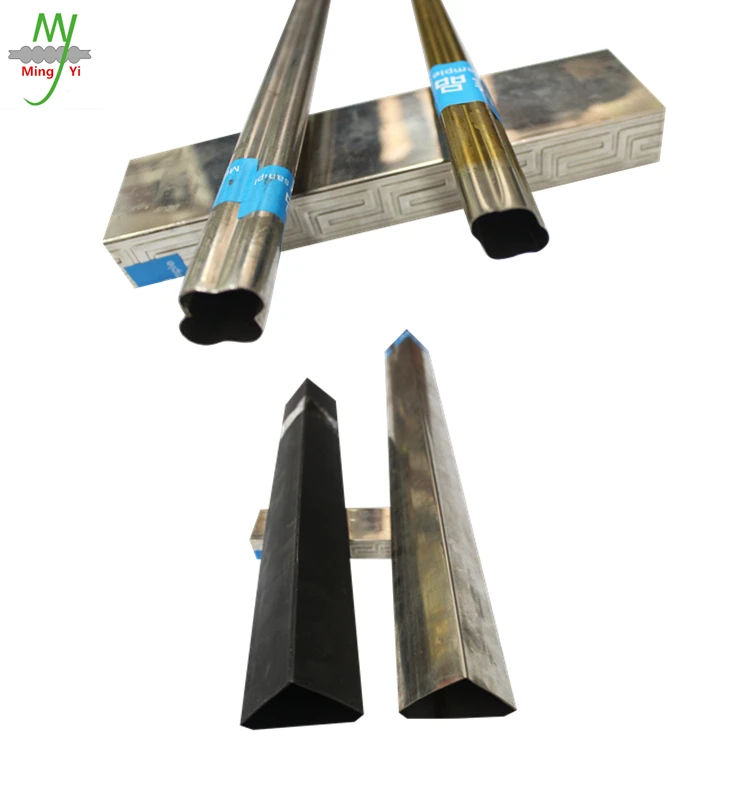 manufacturer triangle Hex octagon square aluminum metal steel tube pipe roll making forming machine prices for sale