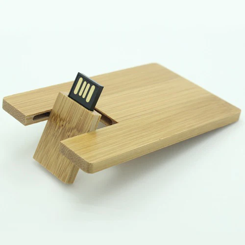 Photo studio promotional gift usb 2.0 interface customized laser etched logo 8GB wooden business card usb stick - ANKUX.COM