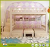 New design multifunctional wood bunk beds with lifting table underneath