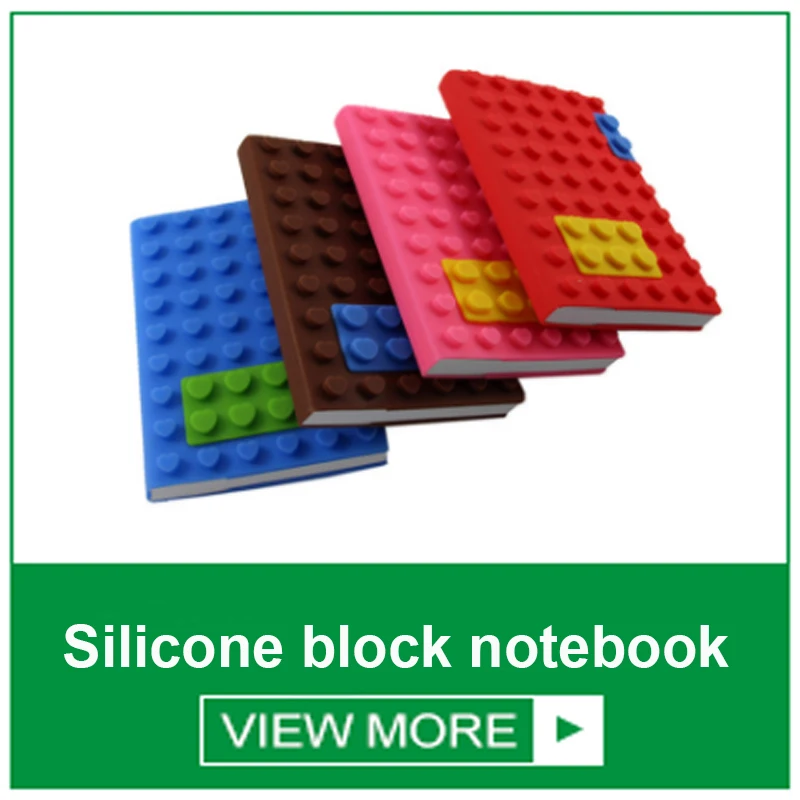 A6 Custom School Cheap Journal and Diary Silicone Note Book Notebook Mat Cuaderno With Soft Silicone Notebook Mat