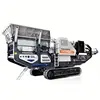 Portable crusher Type construction waste application mobile crushing and screen units aggregate product