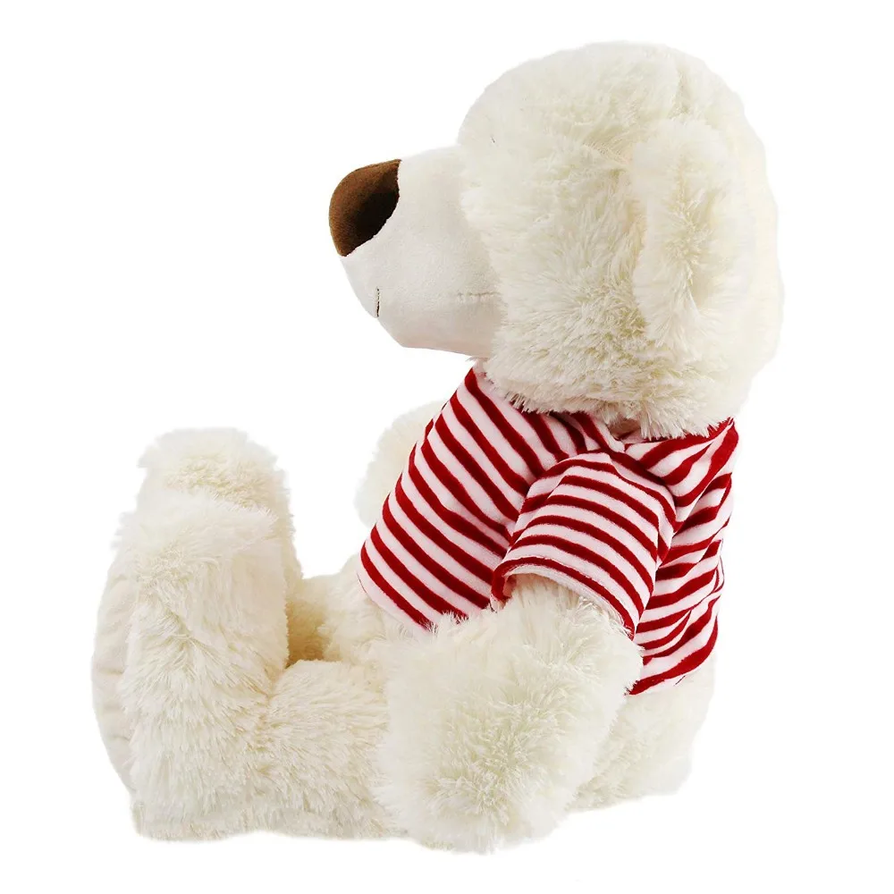 Custom White Sweater Plush Teddy Bear Stuffed Giant Teddy Bear Toys ...