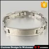 Elegant 316 L Stainless Steel Men's Bracelet, Silver Chain Bracelet, Religious Scriptures Bracelet