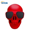 Skull Head Wireless Bluetooth Speaker Stereo Compatible For Desktop PC Laptop Mobile Phone MP3 Player TF Card FM Radio