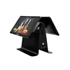 Dual touch screen pos machine windows pos system high speed pos terminal with MSR card reader